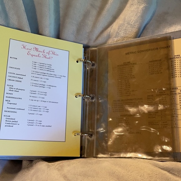 Cherry theme new cookbook with dividers & cooking tips - Picture 6 of 10